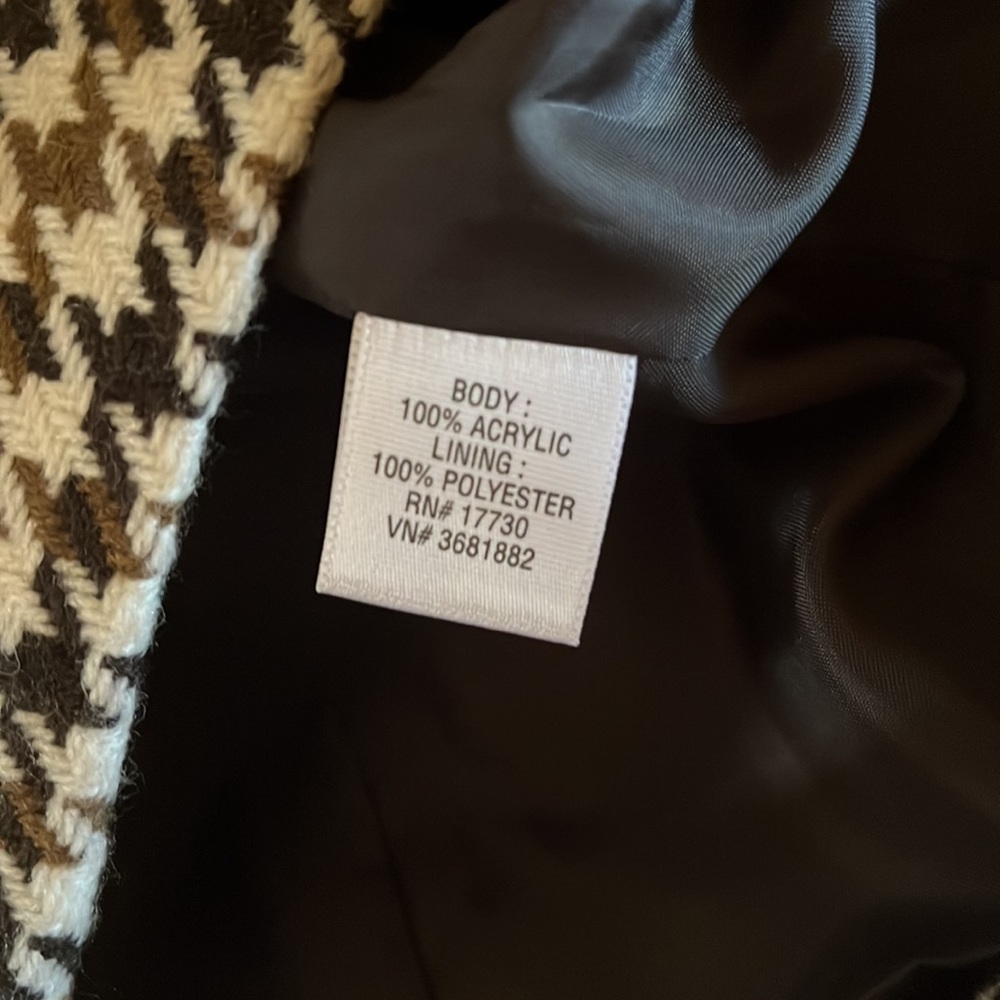 Patterned Herringbone Blazer - Picture 5 of 5